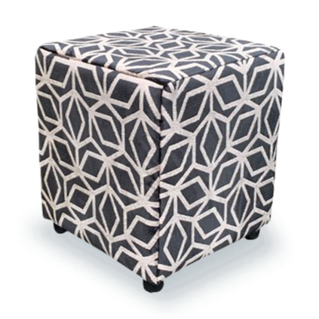 Fabric Material Cube Seating | UK Handmade | Footstools Direct