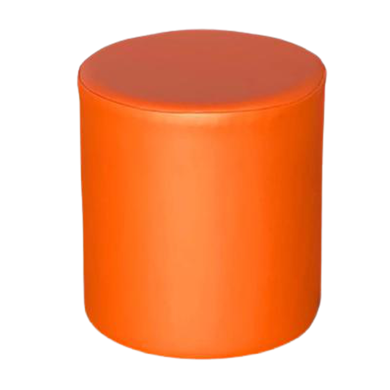 Faux Leather Round Stools | UK Handmade | Footstools Direct