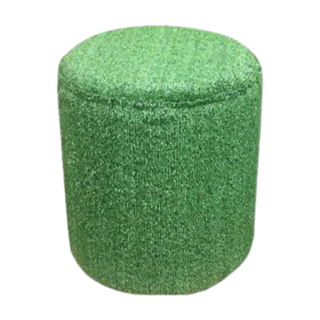 Fabric Round Stool | Pouffe in 100+ colours | Footstools Direct