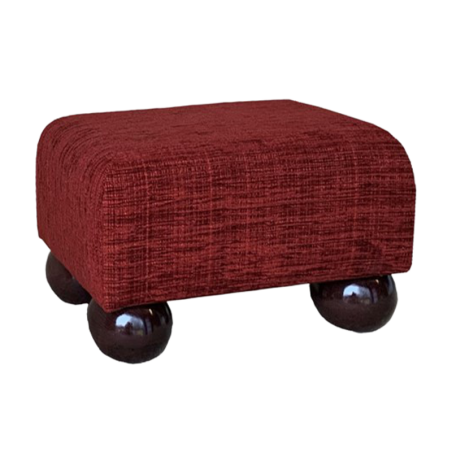 Small Fabric Material Footstools | UK handmade | Footstools Direct