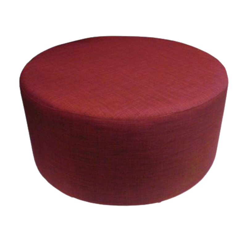 Large Round Ottomans | Footstools Direct |Deep Buttoned