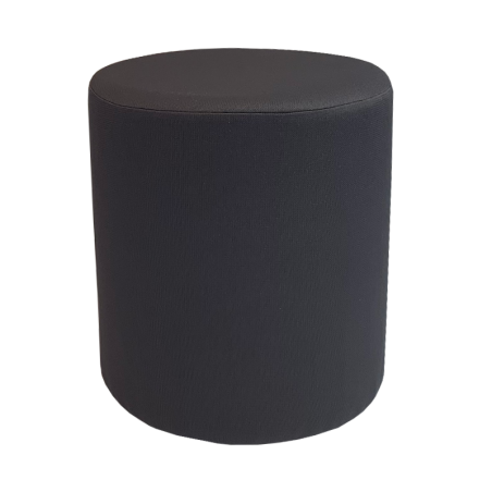 Fabric Round Stool | Pouffe in 100+ colours | Footstools Direct