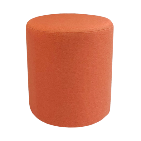 Fabric Round Stool | Pouffe in 100+ colours | Footstools Direct