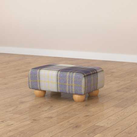 Large Tartan Material Footstools | Footstools Direct | Handmade Goods!