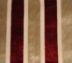 Gold & Henna Broad Stripe Fabric (Gold/Red)