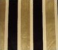 Gold & Ebony Broad Stripe Fabric (Gold/Black)